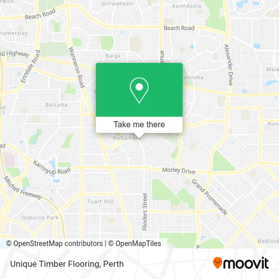 Mapa Unique Timber Flooring