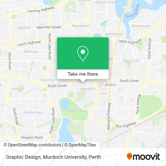 Mapa Graphic Design, Murdoch University