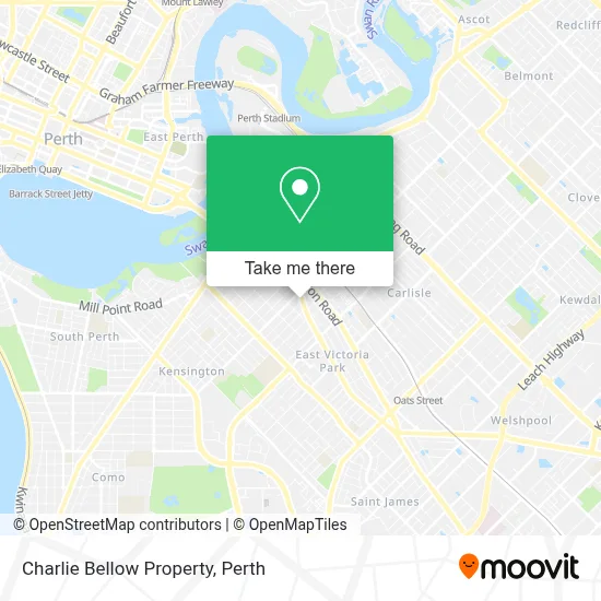 Mapa Charlie Bellow Property
