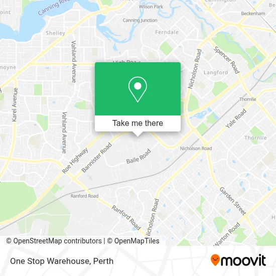 Mapa One Stop Warehouse