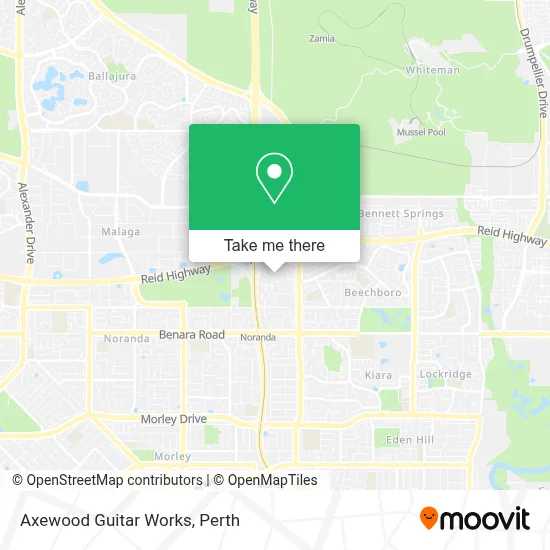 Mapa Axewood Guitar Works