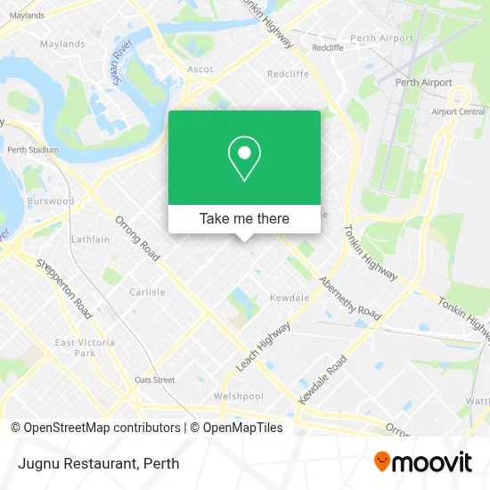 Mapa Jugnu Restaurant