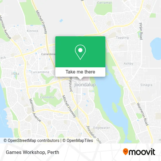 Mapa Games Workshop