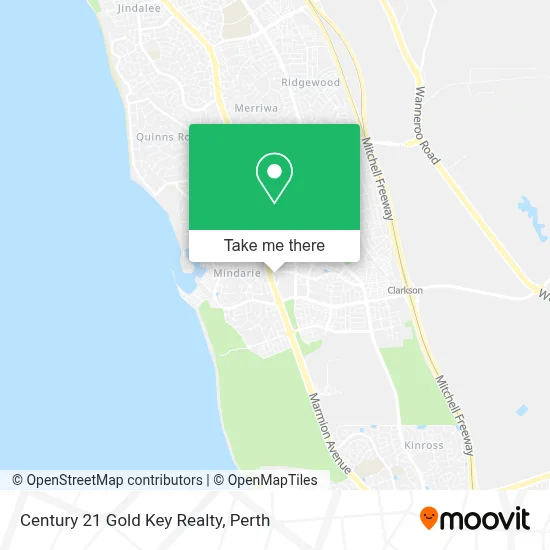 Mapa Century 21 Gold Key Realty