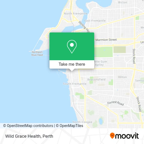 Mapa Wild Grace Health