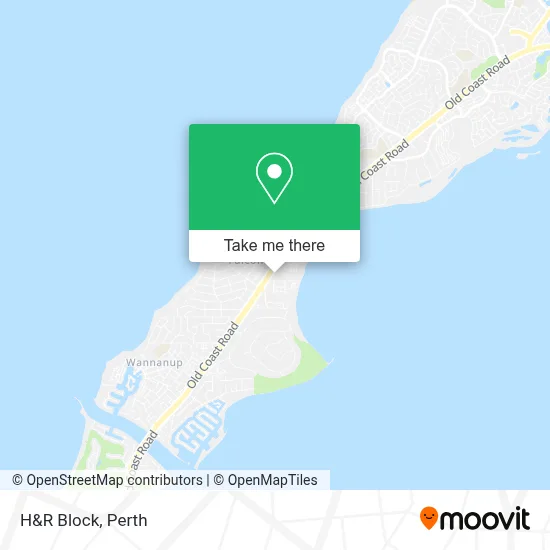 Mapa H&R Block