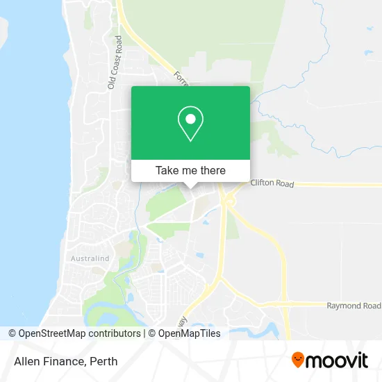 Mapa Allen Finance