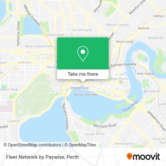 Mapa Fleet Network by Paywise