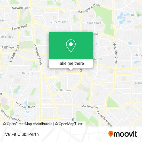 Mapa V8 Fit Club