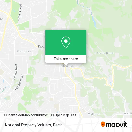 Mapa National Property Valuers