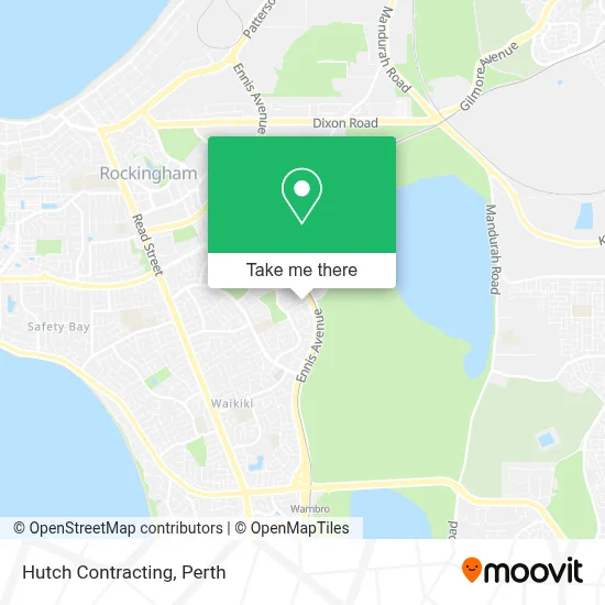 Mapa Hutch Contracting