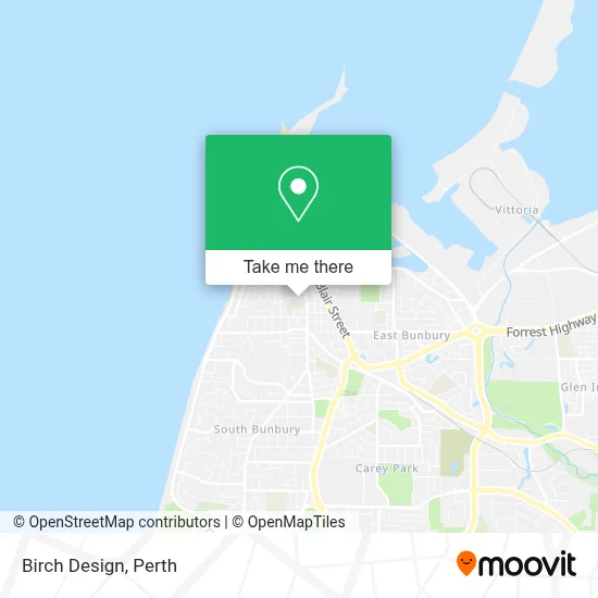 Birch Design map