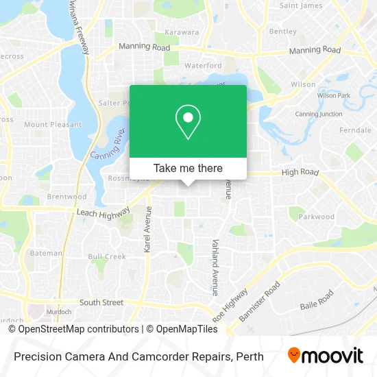 Mapa Precision Camera And Camcorder Repairs
