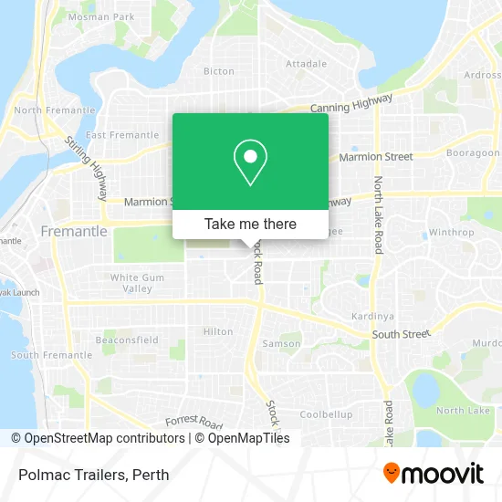 Mapa Polmac Trailers