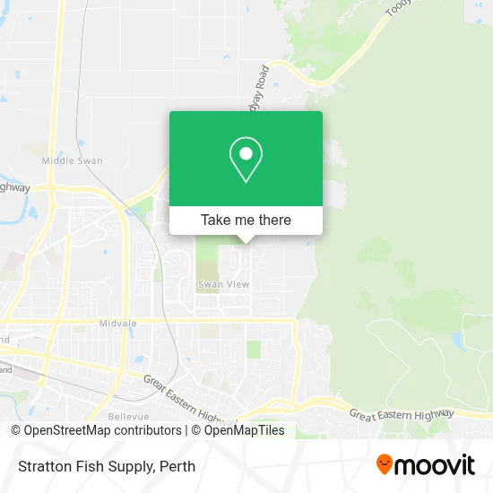 Mapa Stratton Fish Supply