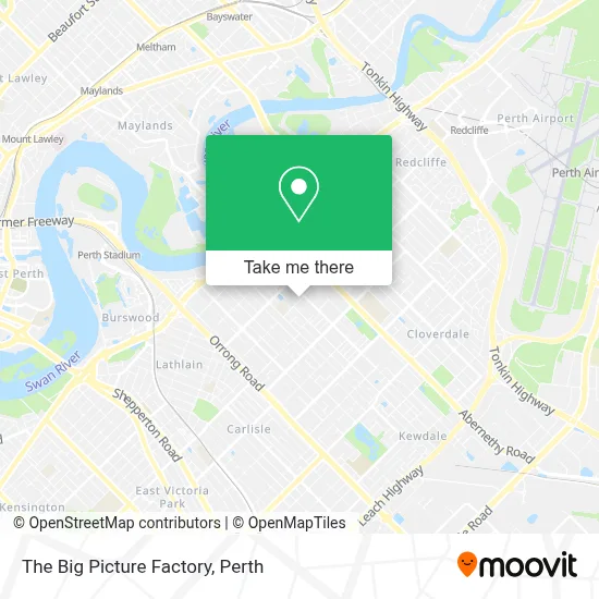 Mapa The Big Picture Factory