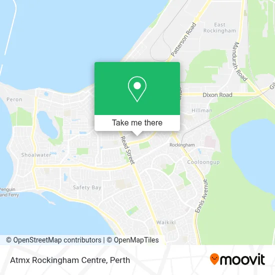 Atmx Rockingham Centre map