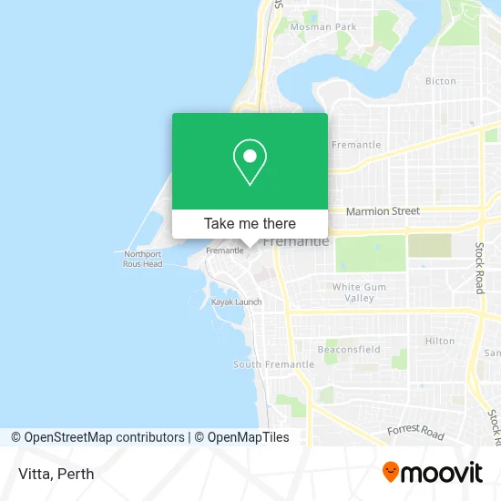 Mapa Vitta