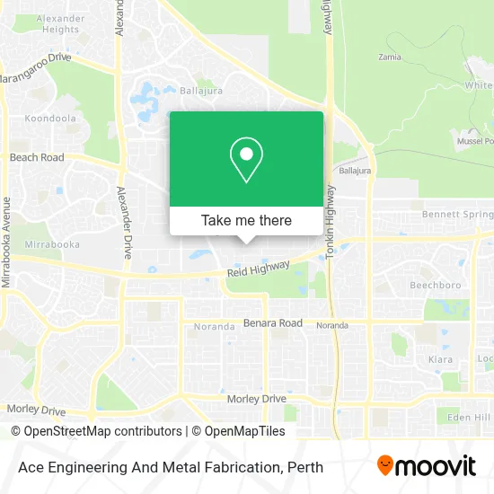 Mapa Ace Engineering And Metal Fabrication