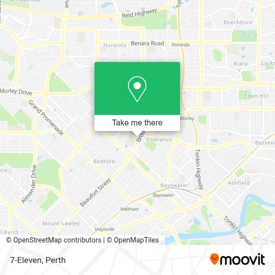 Mapa 7-Eleven