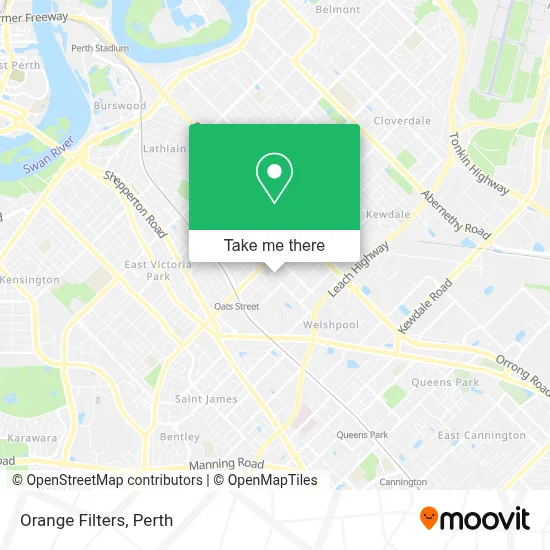 Mapa Orange Filters