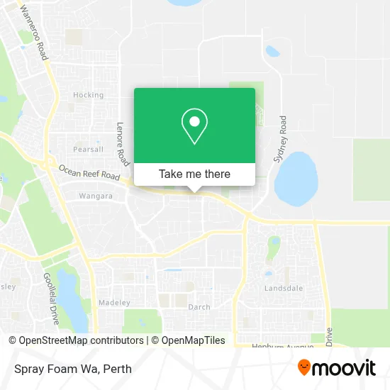 Mapa Spray Foam Wa