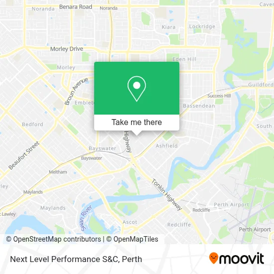 Mapa Next Level Performance S&C