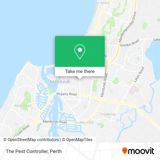 The Pest Controller map