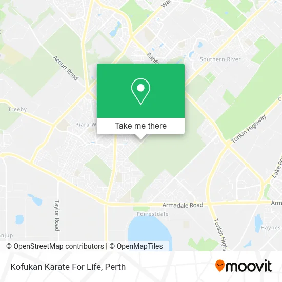 Mapa Kofukan Karate For Life