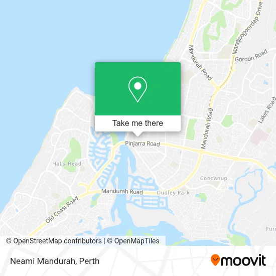 Mapa Neami Mandurah