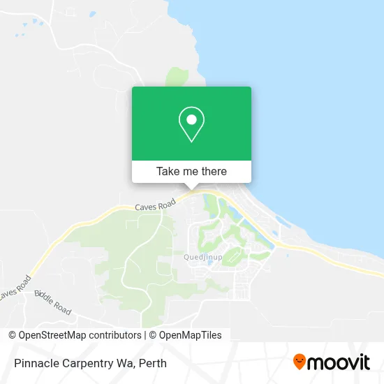Mapa Pinnacle Carpentry Wa