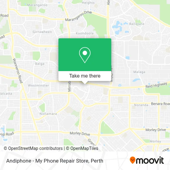 Andiphone - My Phone Repair Store map