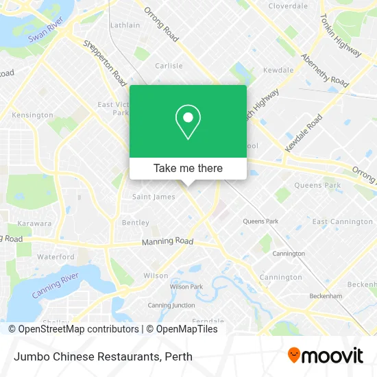 Mapa Jumbo Chinese Restaurants