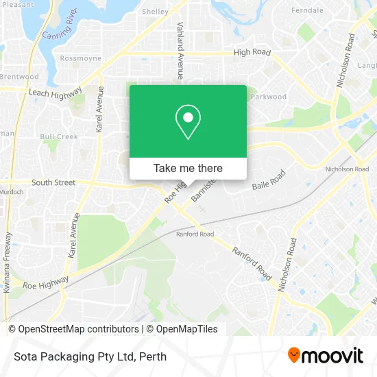 Mapa Sota Packaging Pty Ltd
