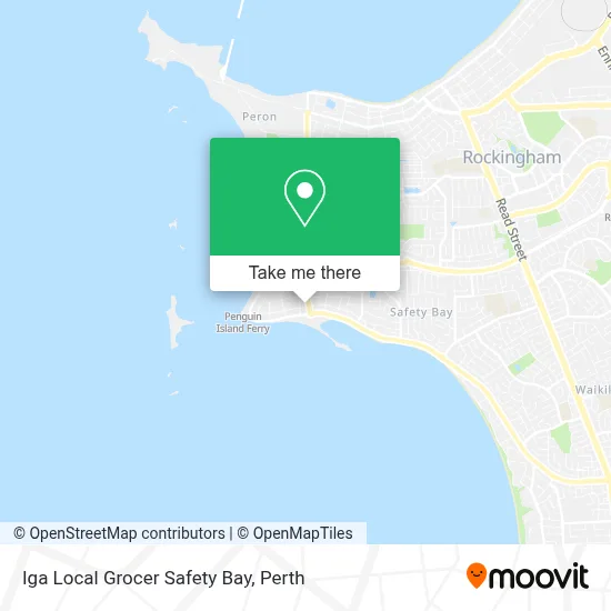 Mapa Iga Local Grocer Safety Bay