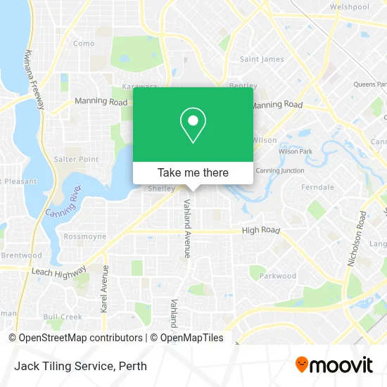 Mapa Jack Tiling Service