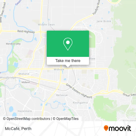 Mapa Mccafé