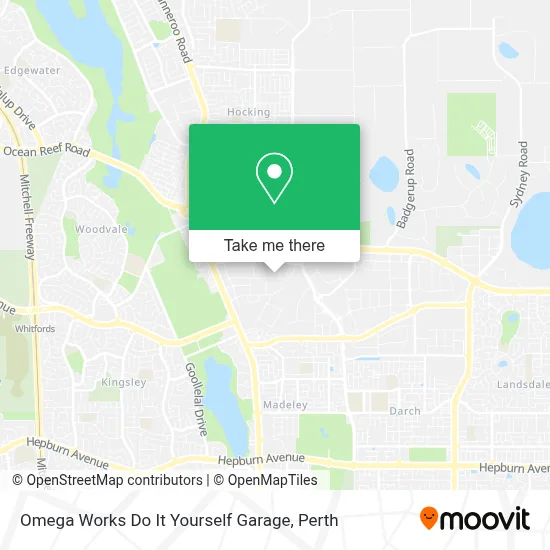 Mapa Omega Works Do It Yourself Garage
