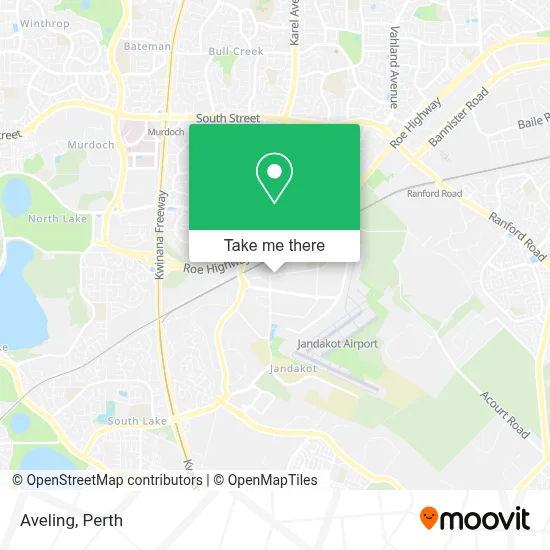Mapa Aveling