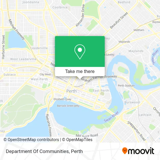 Mapa Department Of Communities