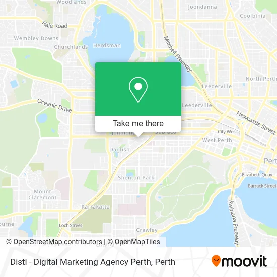 Mapa Distl - Digital Marketing Agency Perth