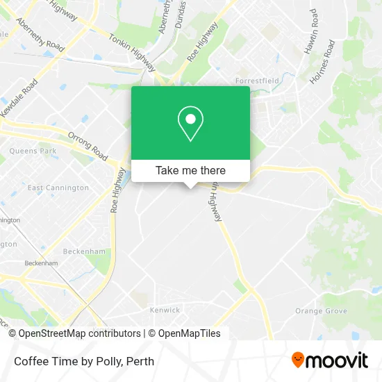 Mapa Coffee Time by Polly