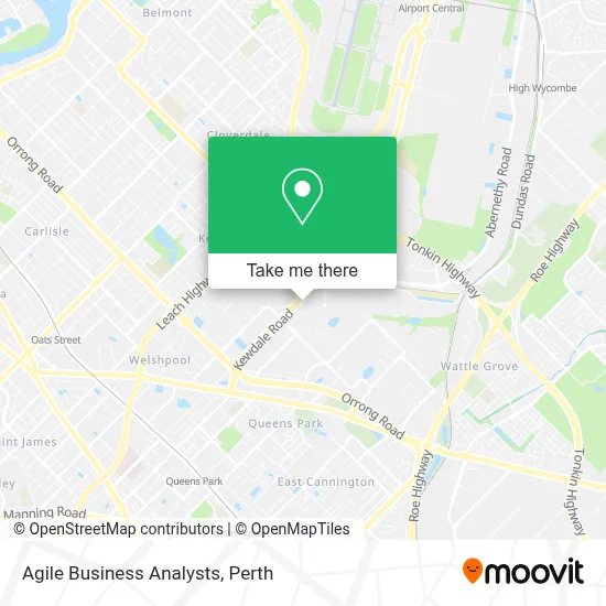 Mapa Agile Business Analysts
