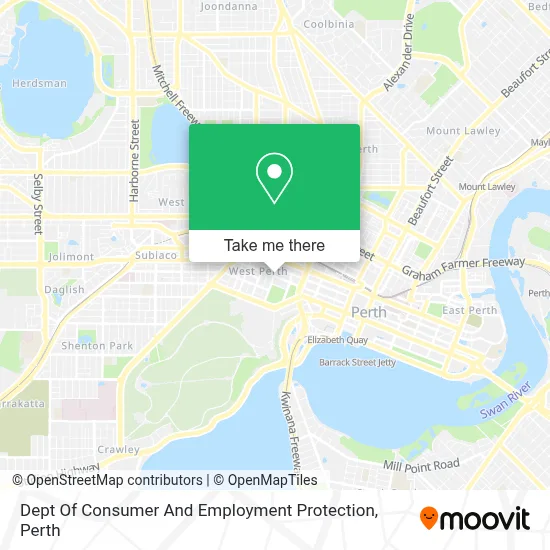 Mapa Dept Of Consumer And Employment Protection