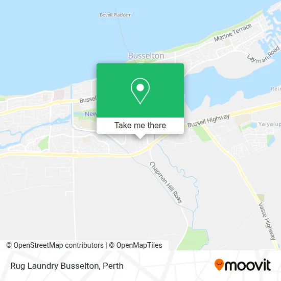 Mapa Rug Laundry Busselton