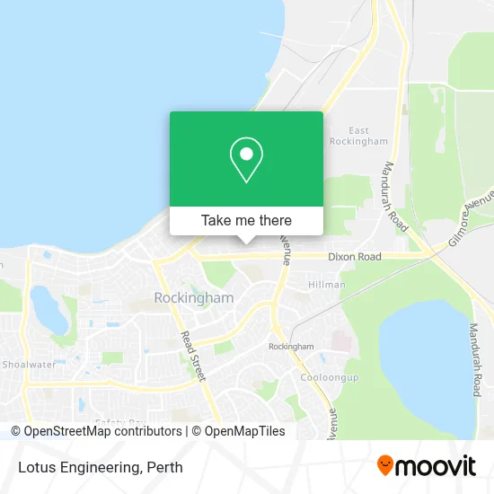 Mapa Lotus Engineering