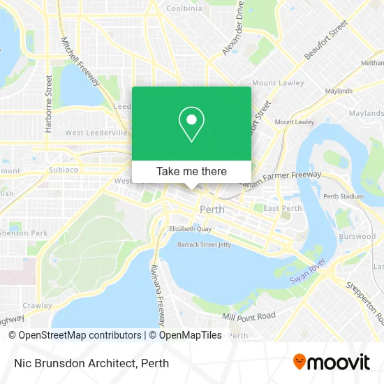 Mapa Nic Brunsdon Architect