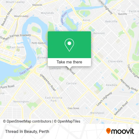 Thread In Beauty map