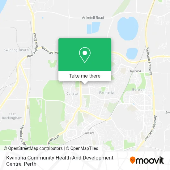 Mapa Kwinana Community Health And Development Centre