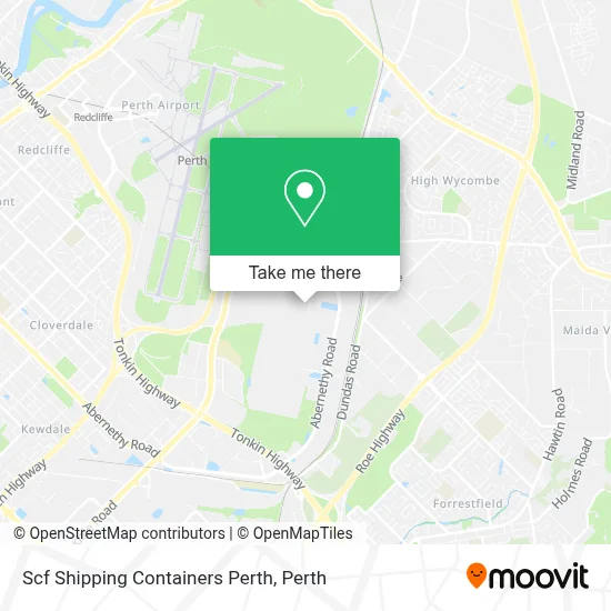 Mapa Scf Shipping Containers Perth